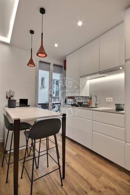 Cocina Piso amueblado - 36m²  - 1 dormitorio - Porte Maillot / Palais des Congrès - París