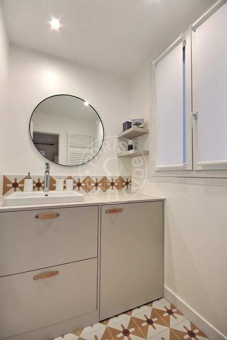 Baño Piso amueblado - 36m²  - 1 dormitorio - Porte Maillot / Palais des Congrès - París