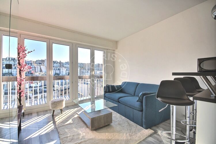 Salon - Studio meublé - Paris 75018 - 14455