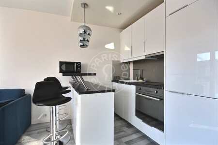 Küche Möblierte studio - 26m²  - Montmartre / Place des Abbesses - Paris