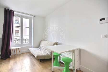 Wohnzimmer Möblierte wohnung - 25m²  - 1 Zimmer - Convention - Paris