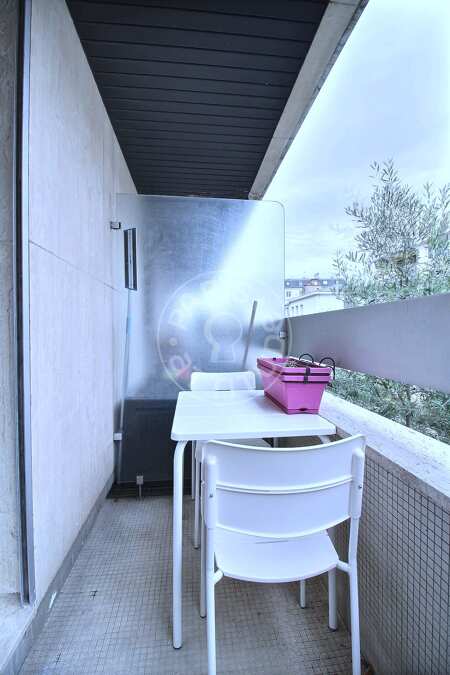 Balcón Estudio amueblado - 16m²  - Neuilly-sur-Seine