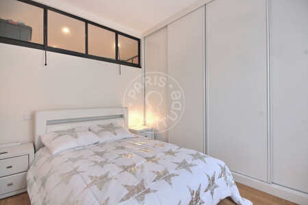 Camera da letto Appartamento arredato - 61m²  - 3 locali - Alma-Marceau - Parigi