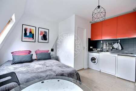 Salon Studio meublé - 23m²  - Neuilly-sur-Seine