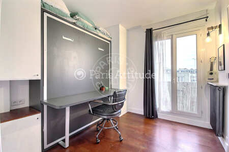 Quarto Apartamento mobilado - 32m² - 1 quarto - Alésia - Paris