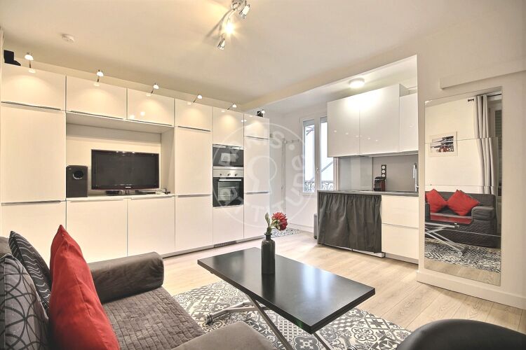 Salon - Studio meublé - Paris 75010 - 14471