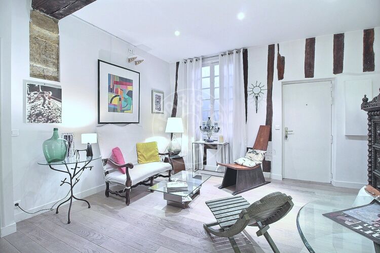 Sala - 1 quarto mobiliado - Paris 75003 - 14472