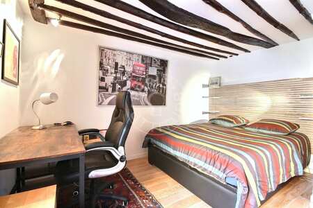 Chambre Appartement meublé - 54m²  - 2 chambres - Saint Placide - Paris