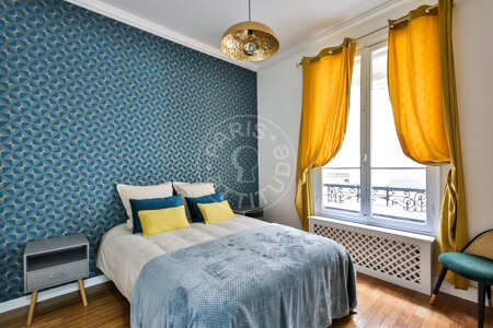 Quarto Apartamento mobilado - 61m²  - 2 quartos - Victor Hugo - Paris