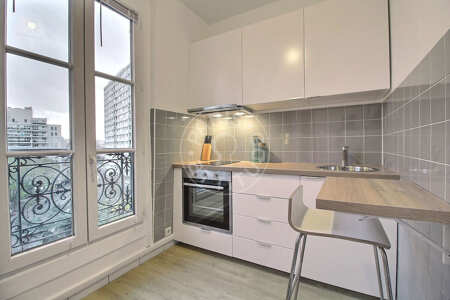 Cucina Appartamento arredato - 45m²  - 1 locale - Plaisance / Pernety - Parigi