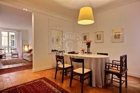 Sala da pranzo Appartamento arredato - 70m²  - 1 locale - Ile Saint-Louis - Parigi