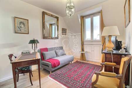 Salón Piso amueblado - 25m²  - 1 dormitorio - Porte de Saint-Cloud - París