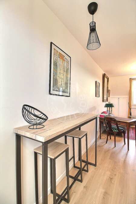 Comedor Piso amueblado - 25m²  - 1 dormitorio - Porte de Saint-Cloud - París