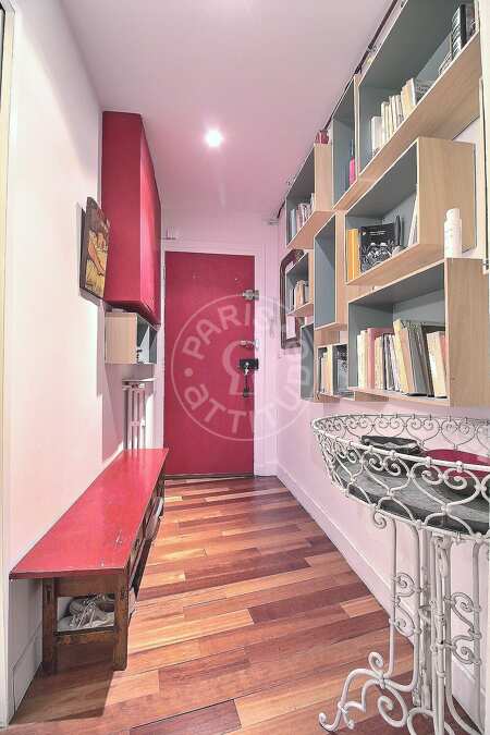 Entrada Apartamento mobilado - 48m²  - 1 quarto - Place Monge - Paris