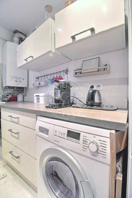 Cozinha Apartamento mobilado - 48m²  - 1 quarto - Place Monge - Paris