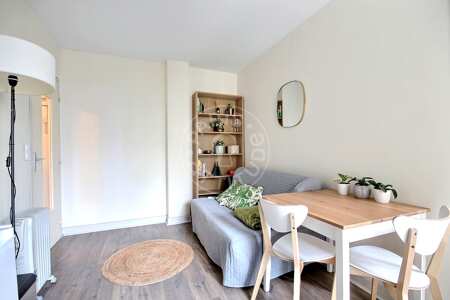 Sala Studio mobilado - 28m²  - Jules Joffrin - Mairie du 18ème - Paris