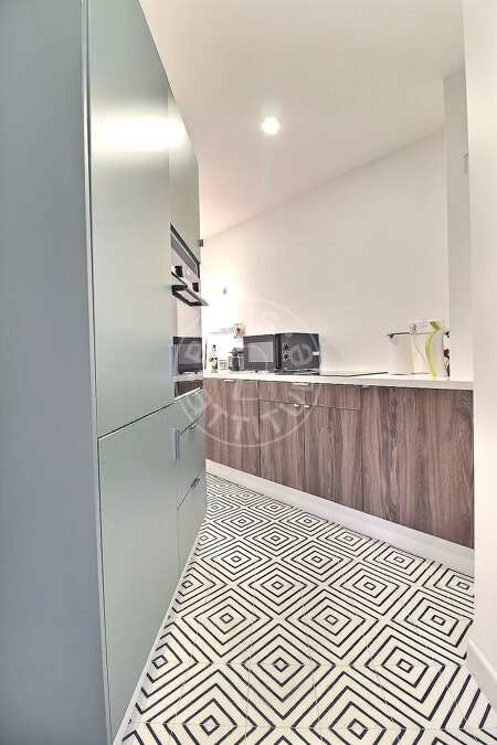 Küche Möblierte wohnung - 67m²  - 2 Zimmer - Commerce - Paris