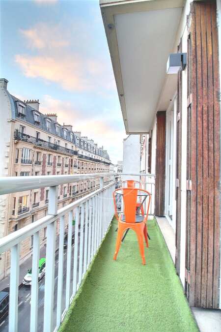 Balkon Möblierte wohnung - 67m²  - 2 Zimmer - Commerce - Paris
