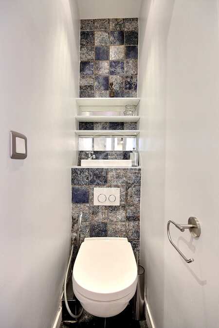 WC Apartamento mobilado - 42m²  - 1 quarto - Sacré-Cœur - Paris