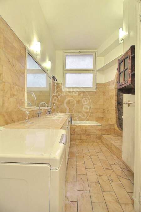 Bathroom Furnished apartment - 108m²  - 2 bedrooms - Bastille - Paris