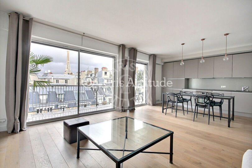 Furnished 2 bedrooms - Paris 75015 - 14518