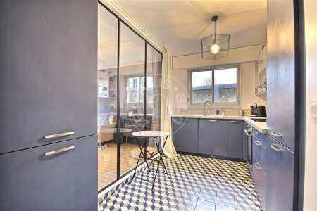 Küche Möblierte wohnung - 79m²  - 2 Zimmer - Père Lachaise - Paris