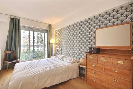 Schlafzimmer Möblierte wohnung - 79m²  - 2 Zimmer - Père Lachaise - Paris