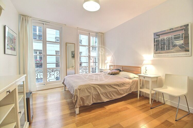 Salon - Studio meublé - Paris 75004 - 14525