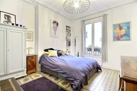 Dormitorio Piso amueblado - 75m²  - 2 dormitorios - Poissonnière - París