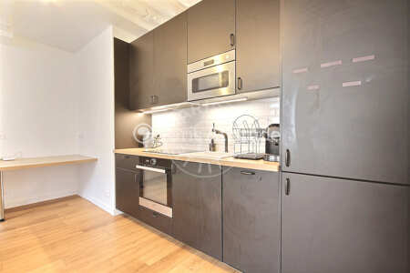 Cozinha Apartamento mobilado - 48m²  - 1 quarto - Ledru-Rollin - Paris