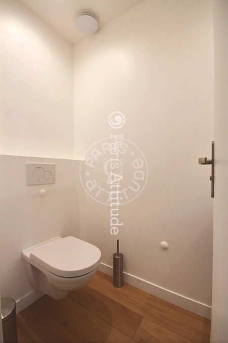 WC Apartamento mobilado - 48m²  - 1 quarto - Ledru-Rollin - Paris