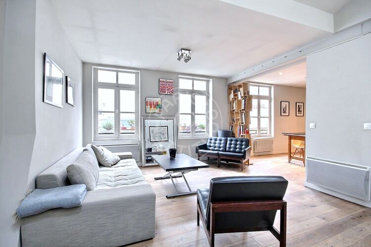 Sala - 1 quarto mobiliado - Paris 75002 - 14531