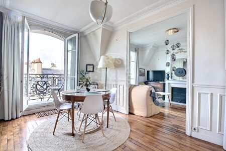 Comedor Piso amueblado - 85m²  - 2 dormitorios - Saint Placide - París