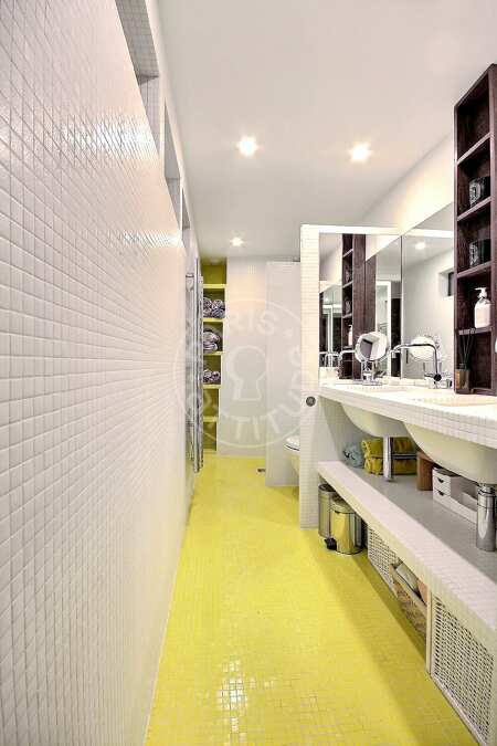 Casa de banho Duplex mobilado - 52m²  - 1 quarto - Saint-Germain - Paris