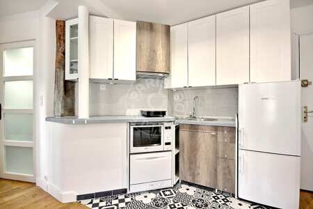 Cucina Appartamento arredato - 35m²  - 1 locale - Châtelet - Parigi