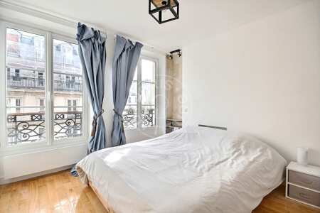 Camera da letto Appartamento arredato - 35m²  - 1 locale - Châtelet - Parigi