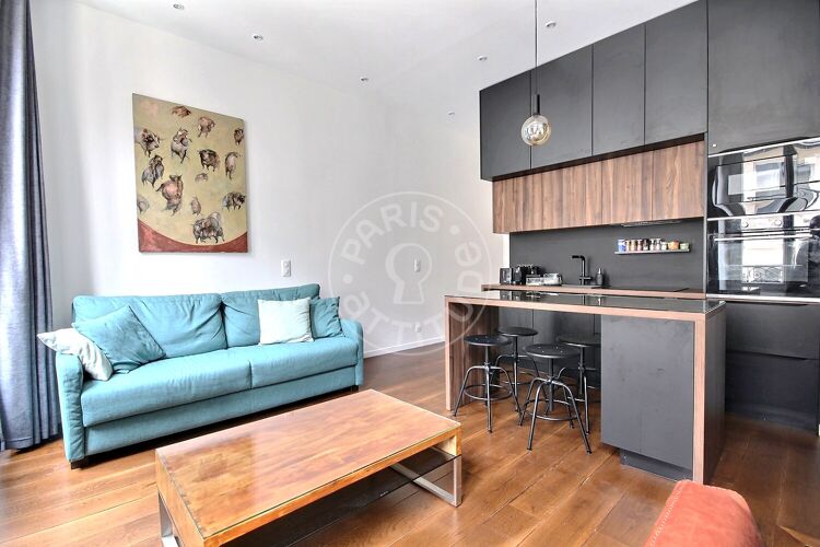 Sala - 1 quarto mobiliado - Paris 75002 - 14537