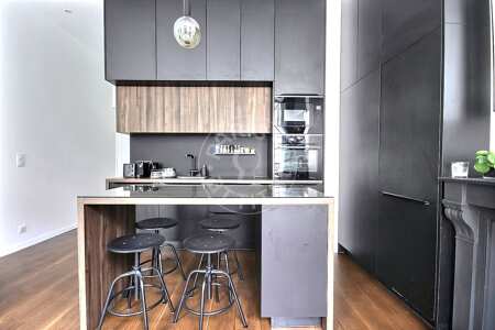 Cocina Piso amueblado - 45m²  - 1 dormitorio - Montorgueil - París