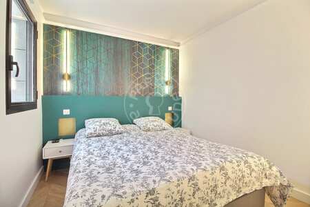 Schlafzimmer Möblierte wohnung - 46m²  - 1 Zimmer - Bir-Hakeim - Paris