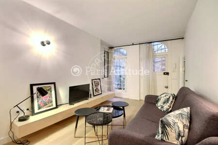 Salon Studio alcove meublé - 29m²  - Montorgueil - Paris