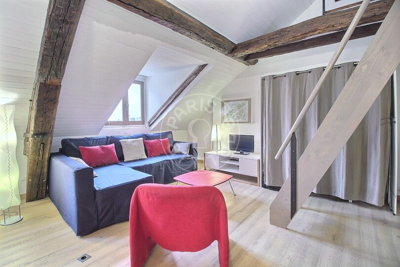 Studio alcove meublé - Paris 75003 - 14561