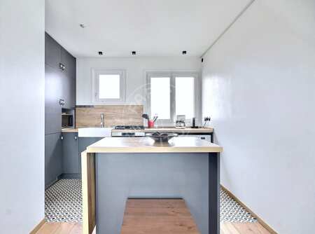 Cuisine Duplex meublé - 82m²  - 3 chambres - Marx Dormoy - Paris