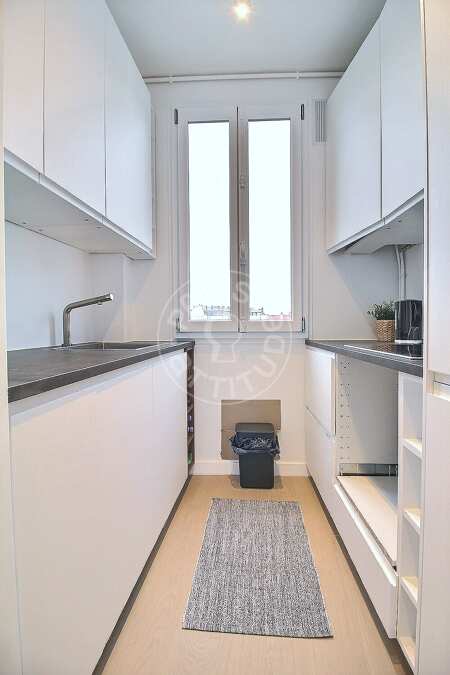 Cuisine Appartement meublé - 70m²  - 2 chambres - Oberkampf - Paris