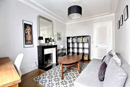 Salotto Appartamento arredato - 35m²  - 1 locale - Guy Môquet - Parigi
