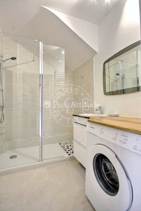 Casa de banho Apartamento mobilado - 39m²  - 1 quarto - Denfert Rochereau - Paris