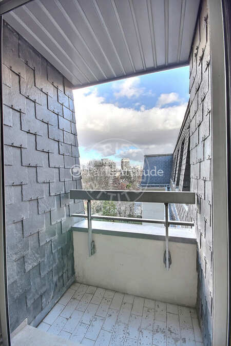 Varanda Apartamento mobilado - 39m²  - 1 quarto - Denfert Rochereau - Paris