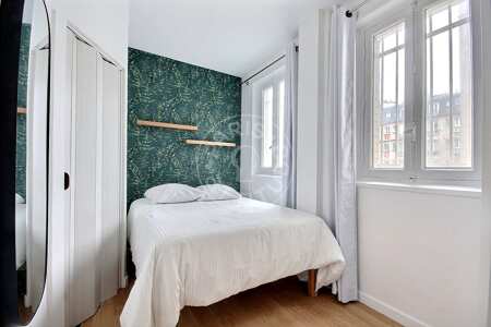 Camera da letto Appartamento arredato - 29m²  - 1 locale - Commerce - Parigi