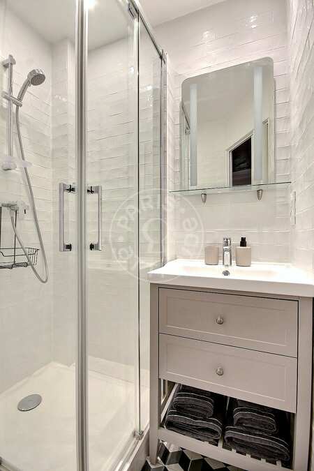 Bagno Appartamento arredato - 29m²  - 1 locale - Commerce - Parigi