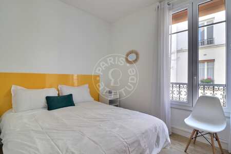 Camera da letto Appartamento arredato - 57m²  - 2 locali - Nation - Parigi