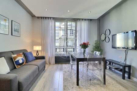 Wohnzimmer Möblierte wohnung - 30m²  - 1 Zimmer - Jasmin / Mozart - Paris